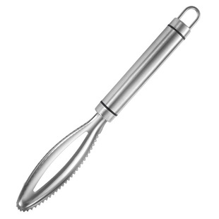 手动去鱼鳞刨刀工具杀鱼专用刮鳞器 加厚304不锈钢专业刨鱼鳞神器