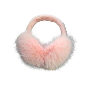 耳罩冬季氛围感白色毛绒绒保暖防寒可爱护耳耳捂女生骑行耳包防风