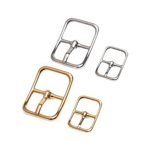 不锈钢日字针扣椭圆针扣手工皮具箱包五金高质精抛光 肩带链接扣