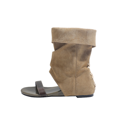 现货！！【免费试穿】牛皮凉靴