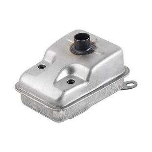 地钻配件大全汽油地钻机48消声器打桩洞挖坑机废气排气管消音器