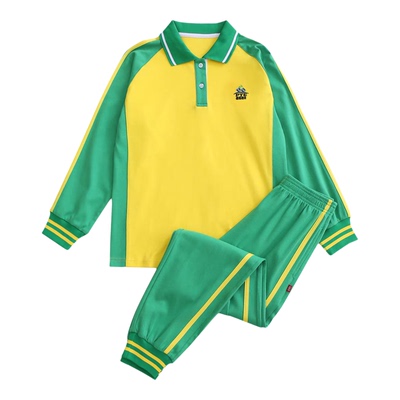 广州番禺区小学生春秋冬校服套装
