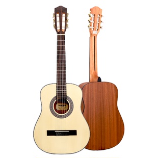 Gipsy单板古典吉他34 36寸吉他30 32寸电箱吉他38 39儿童旅行特价