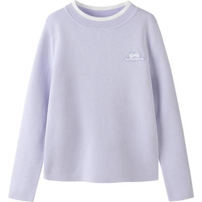 巴拉巴拉女童针织衫中大童毛衣秋