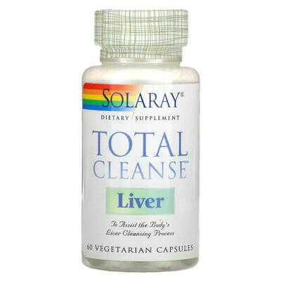 Solaray完全清洁胶囊代谢健康帮助机体抵御传统清洁草本膳食