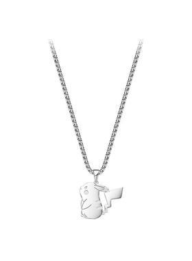 潮色绘皮卡丘潮酷情侣项链礼盒装