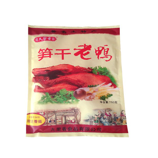 新昌嵊州特产九里香食品崇仁笋干炖鸭红烧卤味炖了150年老鸭