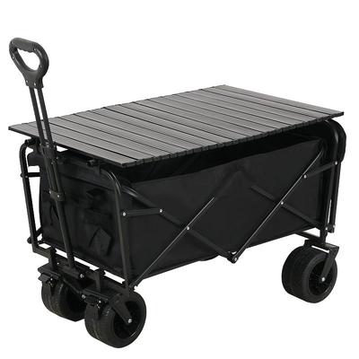 户外露营车手推车营地拖车