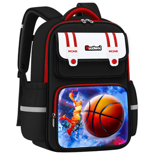 小学生一年级男童减重护脊1儿童书包三到六大容量3轻便4男孩背包6