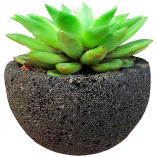火山石花盆2021新款厂家直销圆形特大号园艺盆栽复古创意多肉菖蒲