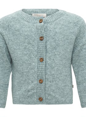3件5折Little现货丹麦minimalisma FW25男女童羊绒开衫毛衣裤子