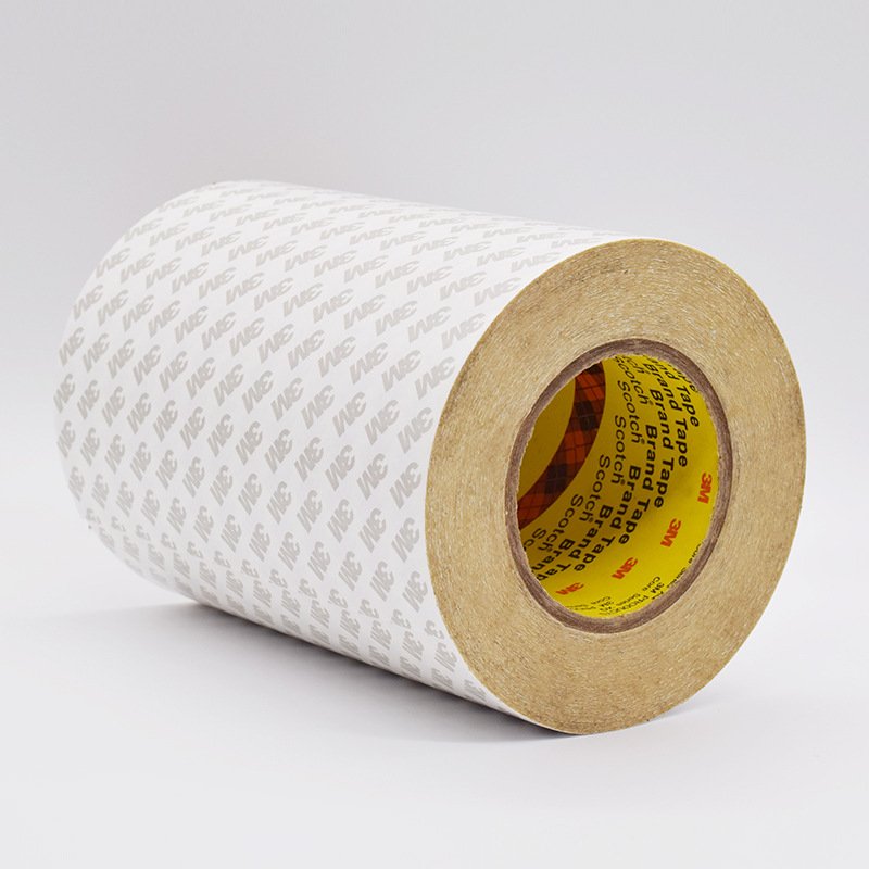 3M双面胶带强力无痕纸盒塑料加工贴棉纸9080HL半透明超薄高粘度