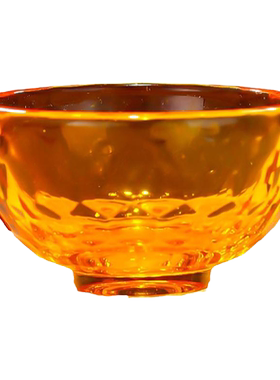 七彩水晶供碗家用供水碗供奉