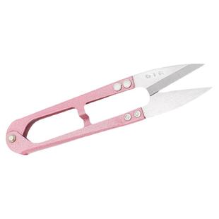 多肉园艺用修剪植物根系花艺 弹簧纱剪小刀U型剪刀线头小纱网剪刀