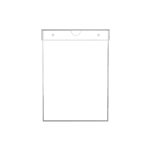 亚克力卡槽A4宣传栏防水防尘有机玻璃插槽插纸盒荣誉栏公示栏透明展示牌文件盒员工强磁吸附卡槽资料架可定制