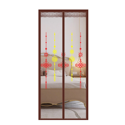 2026新款防蚊门帘加密强力磁铁夏季纱窗魔术贴家用金刚网磁条纱帘