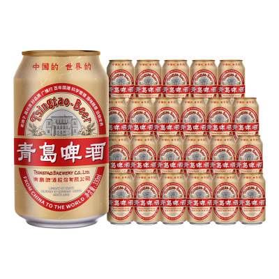 青岛啤酒国潮330ml*24听