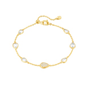 EAUFLORA雨滴手链轻奢高级感小众精致女款2025新款闺蜜手饰品