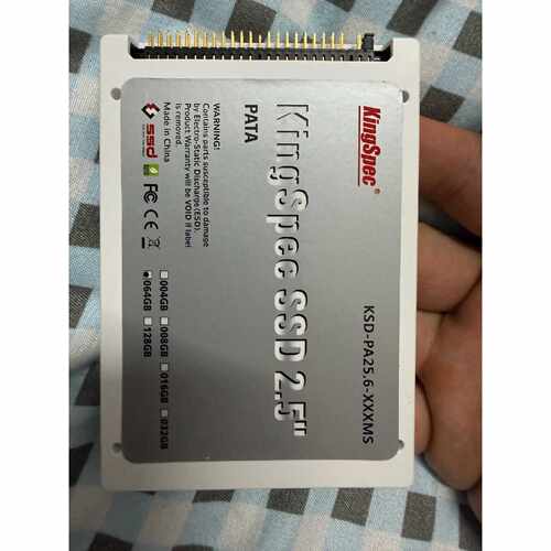 议价金胜维2.5寸IDE并口SSD64G固态硬盘维修