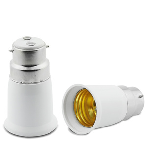 B22转E27 传统卡口转螺口 转换灯头 卡口转螺纹转换器