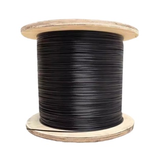 黑色包塑304不锈钢钢丝绳细软涂塑钢丝线钓鱼锁扣绳1mm2mm3mm4mm