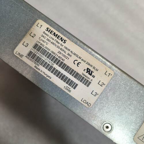 【询价】6SL3000-0BE21-6DA0滤波器 功率16K适用