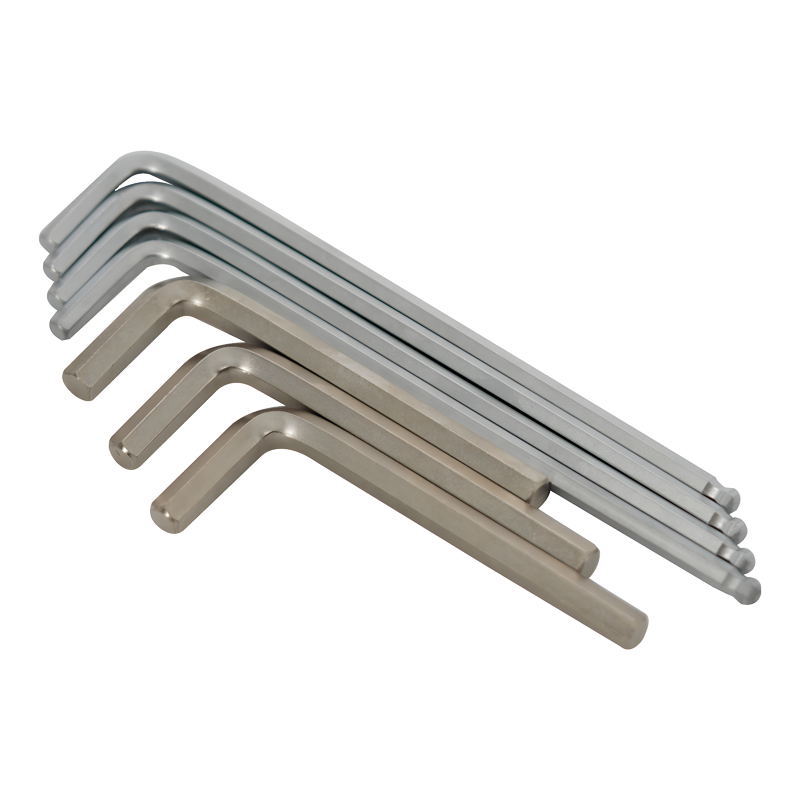 S2/短平/加长/球头内六角扳手 L型六角棱6方 2 3 4 5 6 7 81012mm