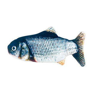 宠有引力鲜鱼罐猫玩具跳跳鱼猫咪电动自嗨解闷神器猫薄荷玩具