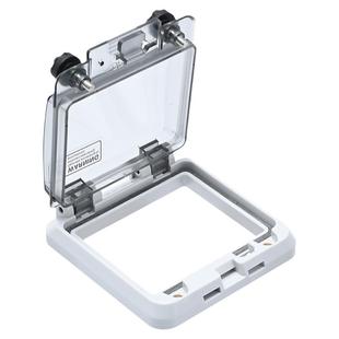 户外防水透明按钮盒子IP65断路器空开盒配电箱保护罩漏电保防护罩