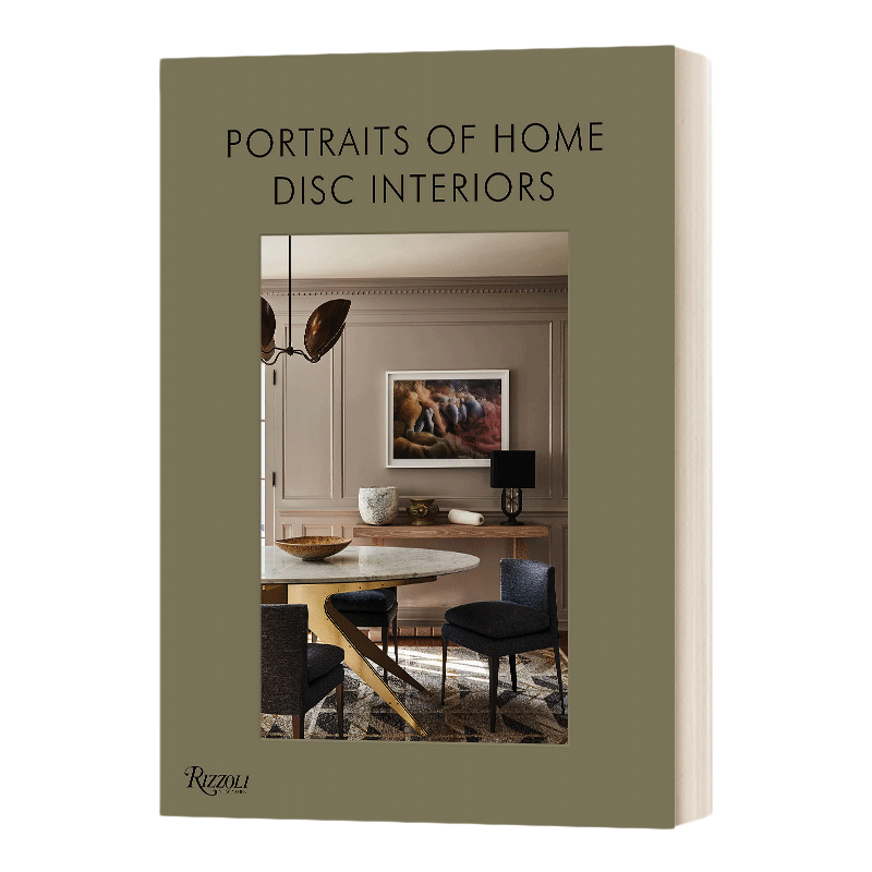 英文原版 精装 DISC Interiors Portraits of Home 室内肖像 空间装修装潢布置指南 精装 英文版 进口英语原版书籍