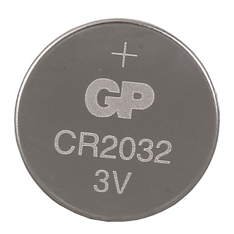 GP超霸CR2032纽扣电池 2032 大容量 扭扣3v车钥匙汽车遥控器 C2032电子 cr 2032锂电池 扣子 扣
