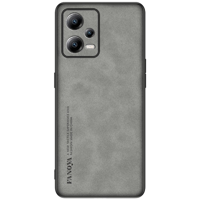 适用Redmi Note12海外版防摔手机壳note12pro/pro+羊巴皮保护套红米note12s全包轻薄磨砂抗滑简约复古软壳