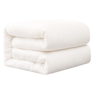 新疆棉花被子纯棉长绒棉一级褥加厚保暖棉胎冬被全棉被芯棉絮垫被