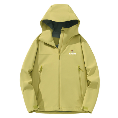 啄木鸟软壳冲锋衣女三防夹克外套