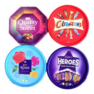 Mars雀巢花街巧克力大脸盆玛氏吉百利送新年礼物糖果零食喜糖年货