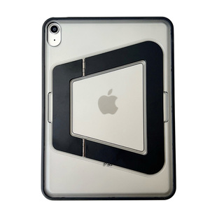 新款iPad pro11/12.9/13寸Air7/6/5 10/11代A16 mini7/6保护套无盖单硬后壳磨砂防弯带支架2025