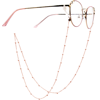 洋玛丽庄主S925纯银眼镜挂脖链条