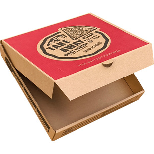 一件包邮 优质披萨盒牛皮瓦楞比萨打包盒6/7/8/9/10/12寸匹萨盒子