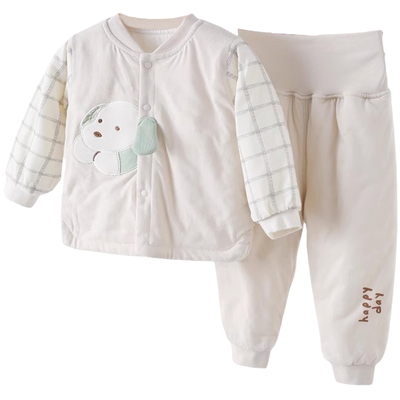 宝宝恒温棉薄夹棉家居服