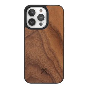 德国woodcessories适用于iPhone 16promax/15pro防摔手机壳magsafe磁吸胡桃木手机保护壳原木环保全包手机壳
