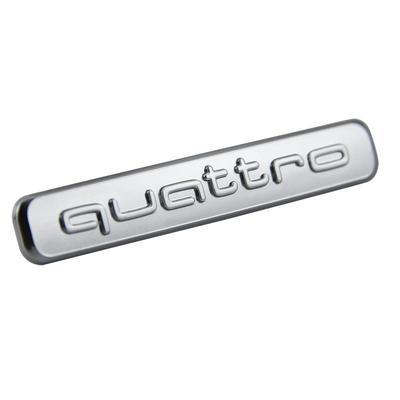 适用奥迪中控四驱标A3 A4L A5 A6 Q2 Q3 Q5内饰装饰贴quattro贴标