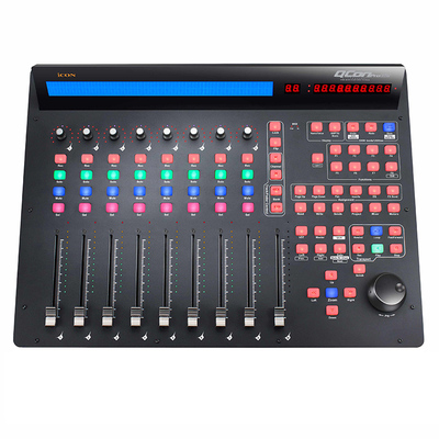 艾肯ICON QconPro G2 新款超高精度录混音后期电动推子midi控制器