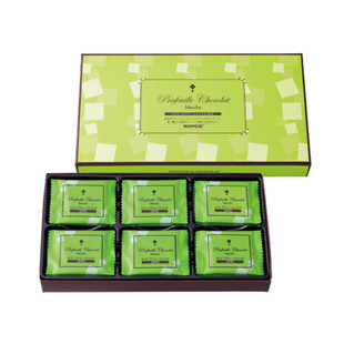 *日本北海道ROYCE 抹茶巧克力夹心薄片礼盒30片抹茶草莓牛奶枫糖