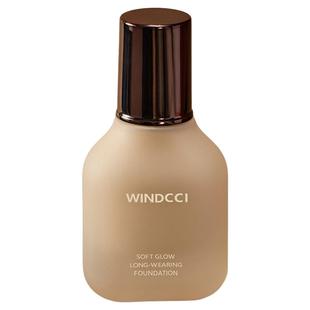 WINDCCI海马体门店同款粉底液柔光持色混合肌提亮肤色遮瑕不脱妆
