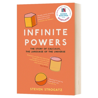 华研原版 无穷的力量 微积分揭示宇宙的秘密 英文原版 Infinite Powers 史蒂夫 斯托加茨 Steven Strogatz 英文版进口原版英语书籍