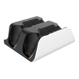 Bibuks适用索尼PS5手柄双座充自动对位双充电底座手柄无线充电器智能防护芯片双快充座充PS5手柄保护充电套装