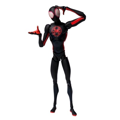 SHF迈尔斯格温蜘蛛侠可动手办