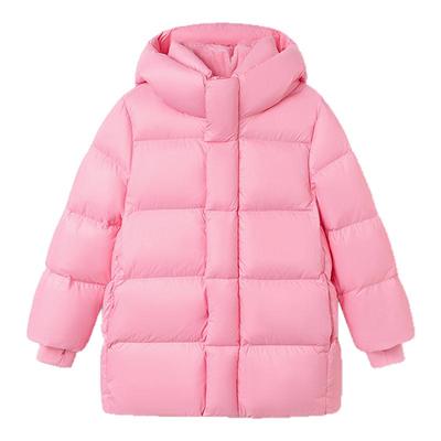 巴拉巴拉balaOne儿童羽绒服女童鹅绒加厚冬中长款男童上衣2025新