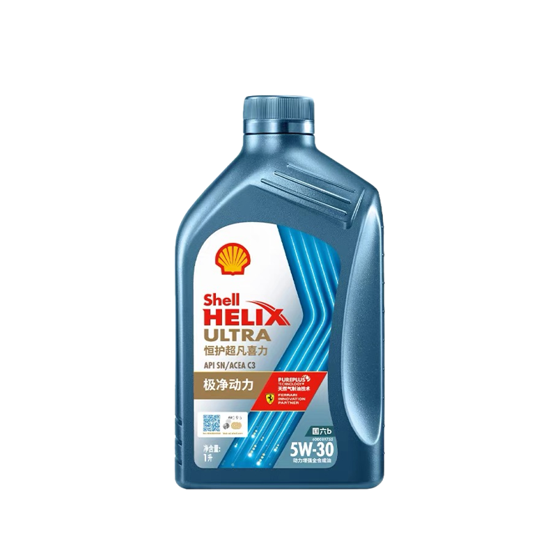 壳牌汽机油1L/4L5W-30国六SN/C3