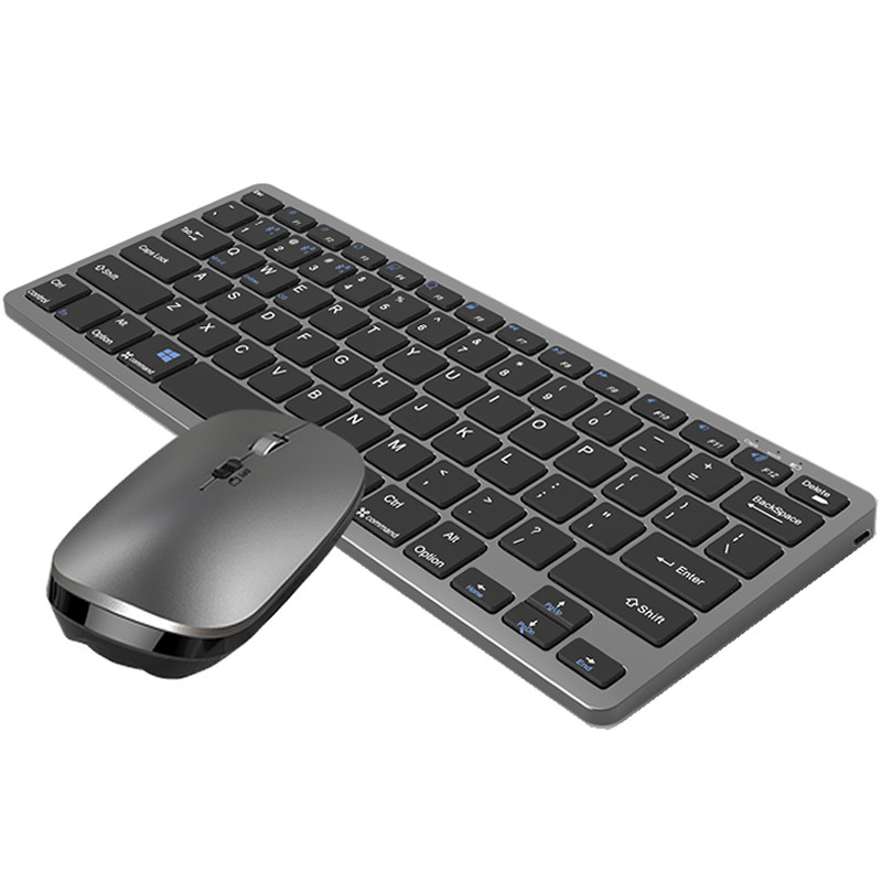 适用宏碁小米轻薄无线蓝牙键盘KV78充电长续航版静音键2.4G+3蓝牙